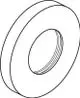 IS-Rosette-fuer-Kartuschenseite-Wand-WT-Armatur-Chrom-A861234AA gallery number 1